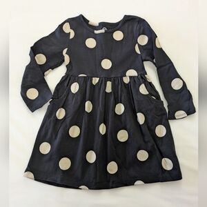 Black Wonder Nation Polk a dot Dress ~ sz 3